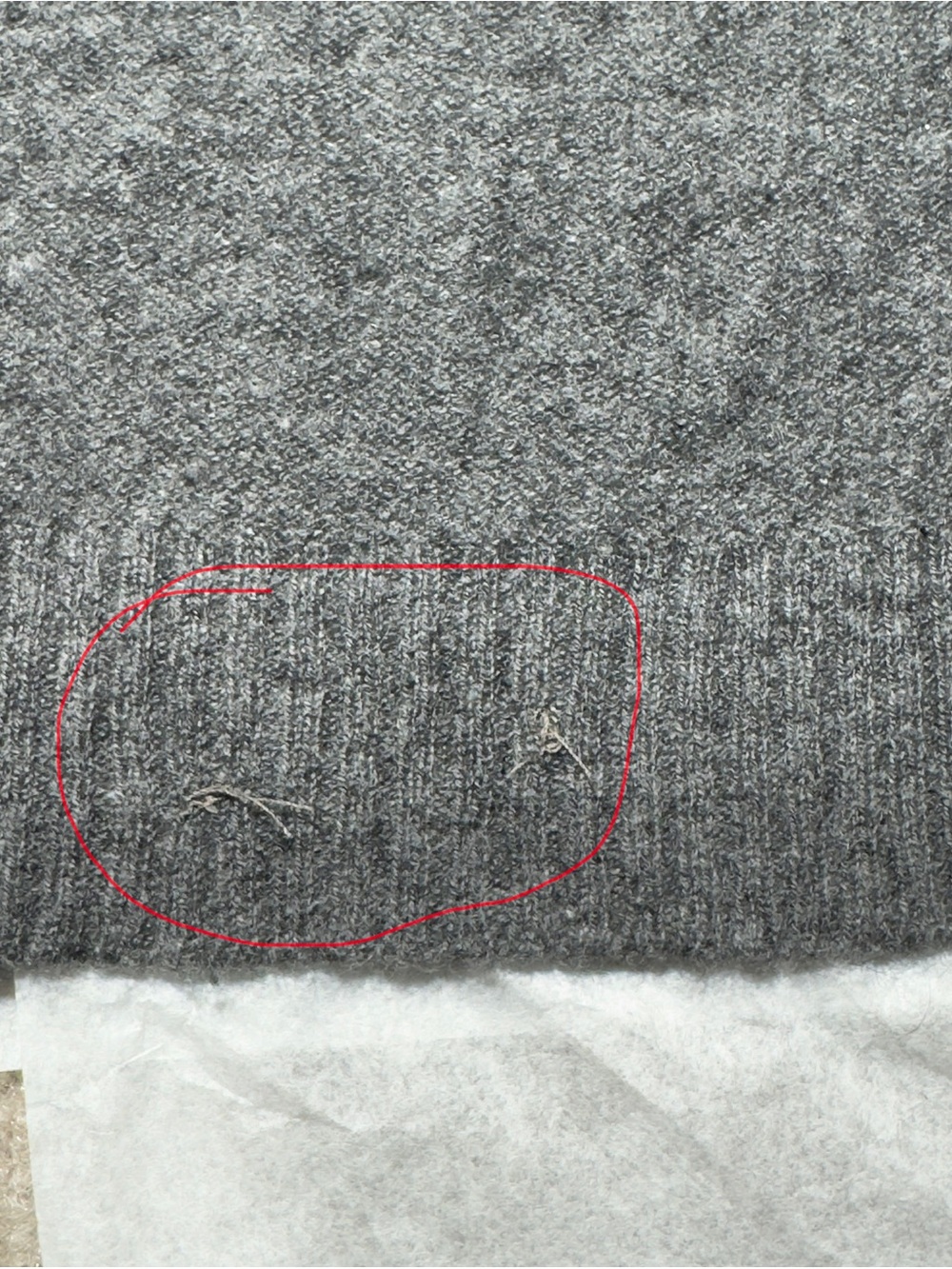 Charter Club Cashmere Cardigan Sweater Open Front M 2Ply Gray Luxury *Read* - Picture 8 of 10